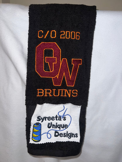 Embroidered Hand Towel