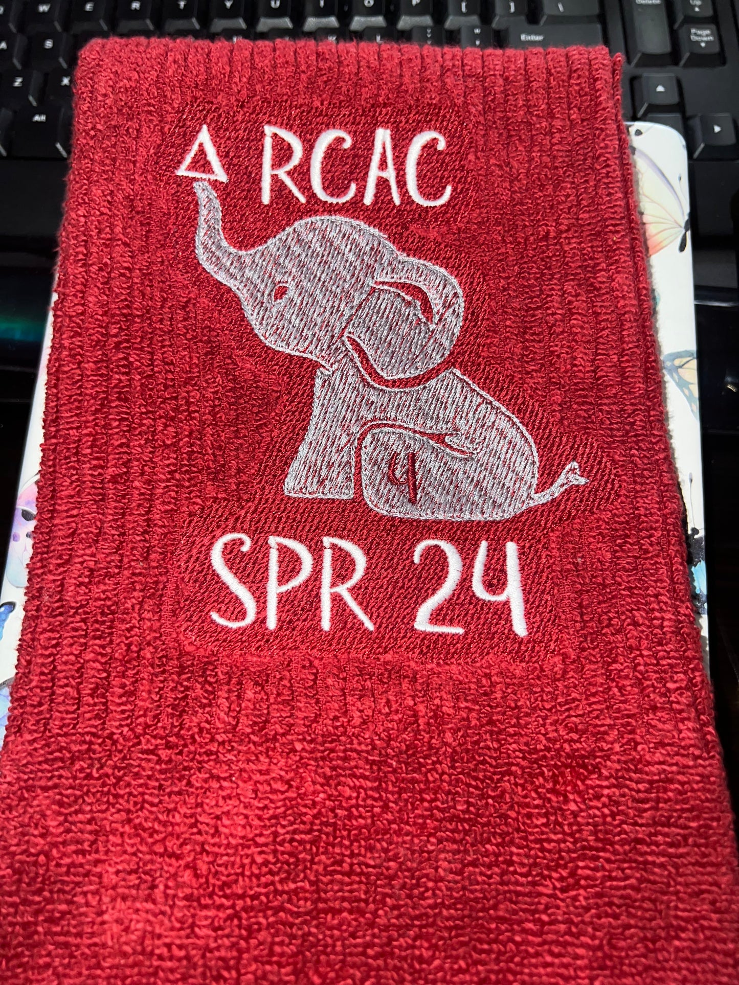 Embroidered Hand Towel