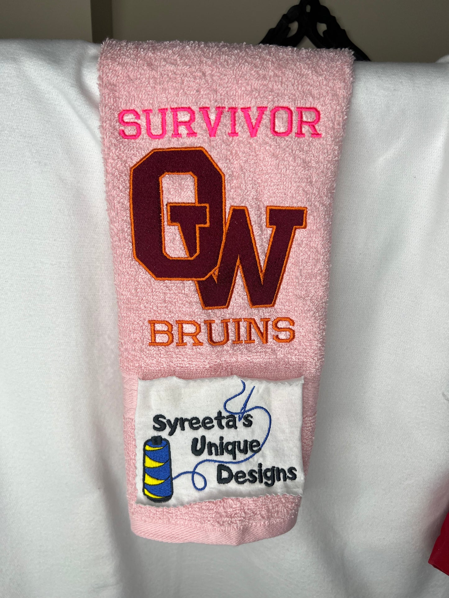 Embroidered Hand Towel
