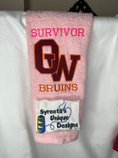 Embroidered Hand Towel